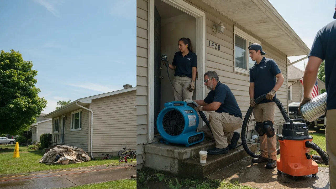 Water Damage Restoration in Wardville, OK near me